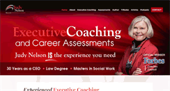 Desktop Screenshot of coachjudynelson.com