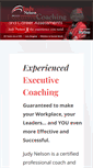 Mobile Screenshot of coachjudynelson.com